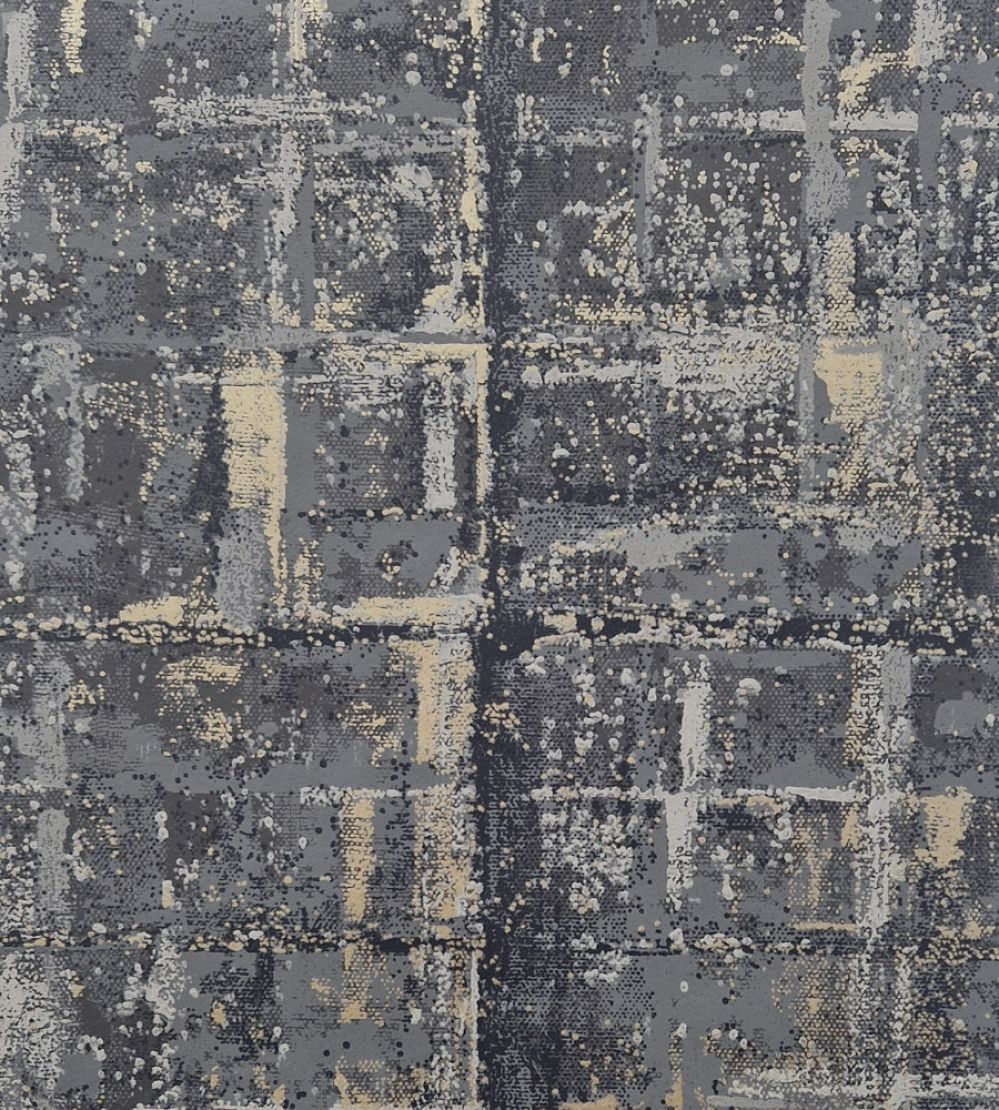 Patina Wallpaper by 1838 Wallcoverings Jet
