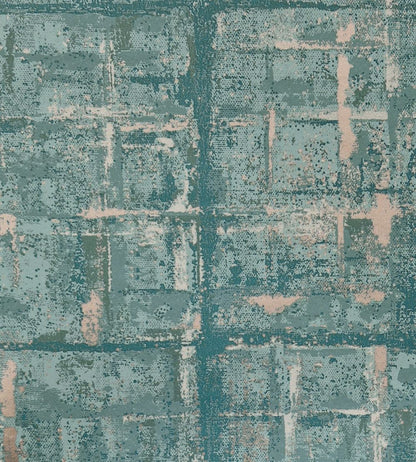 Patina Wallpaper by 1838 Wallcoverings Seafoam