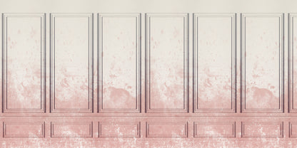 Patinated Panels Original mural by Rebel Walls