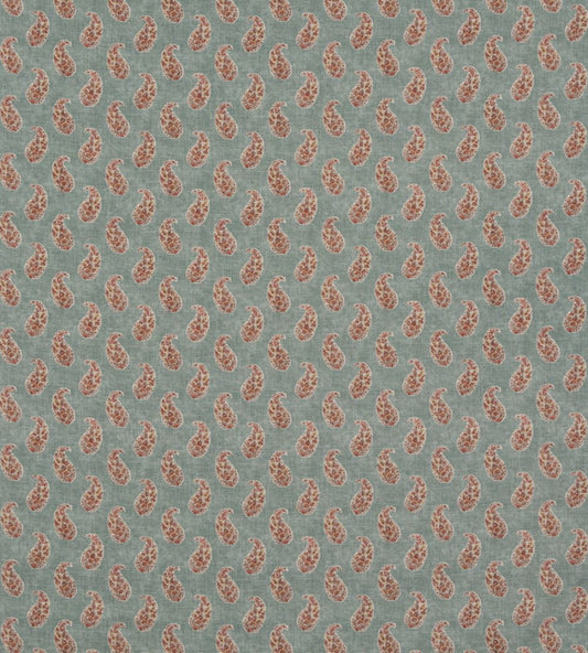 Patola Paisley Fabric by GP & J Baker Aqua
