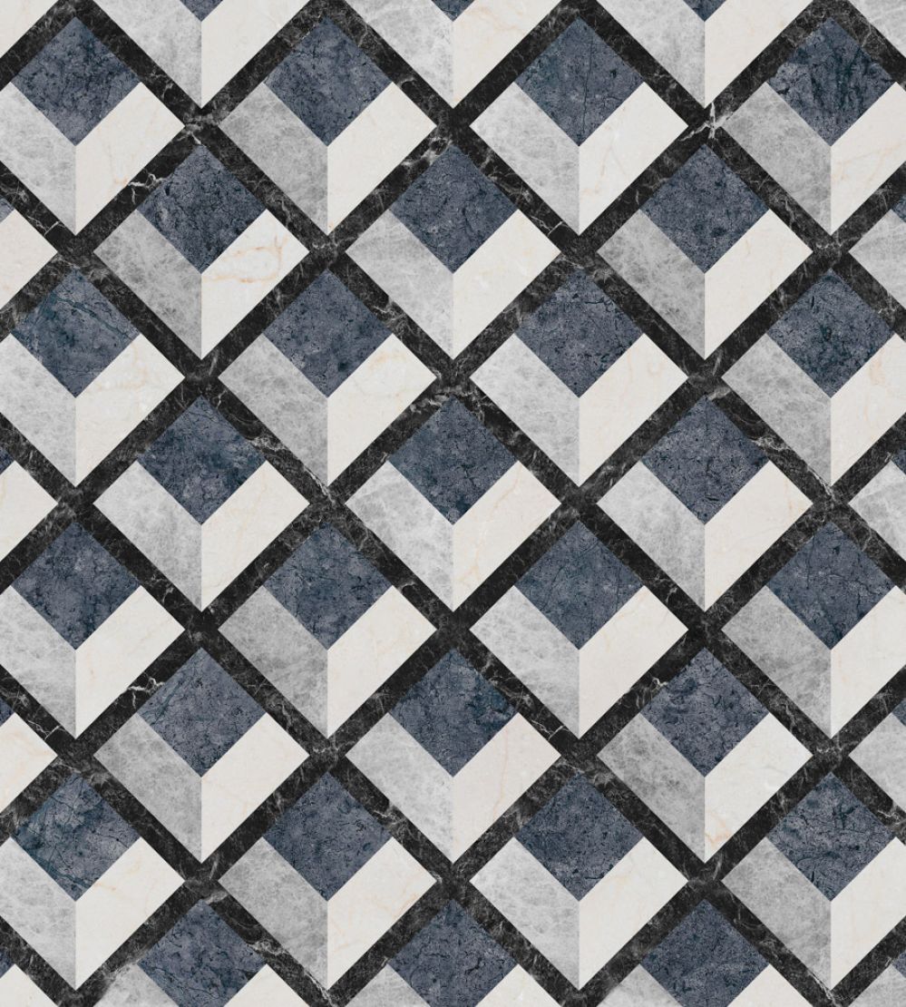 Pavimentum Wallpaper by Coordonne Sapphire