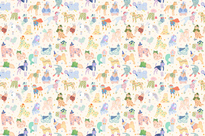 Pawty Multi mural by Hovia