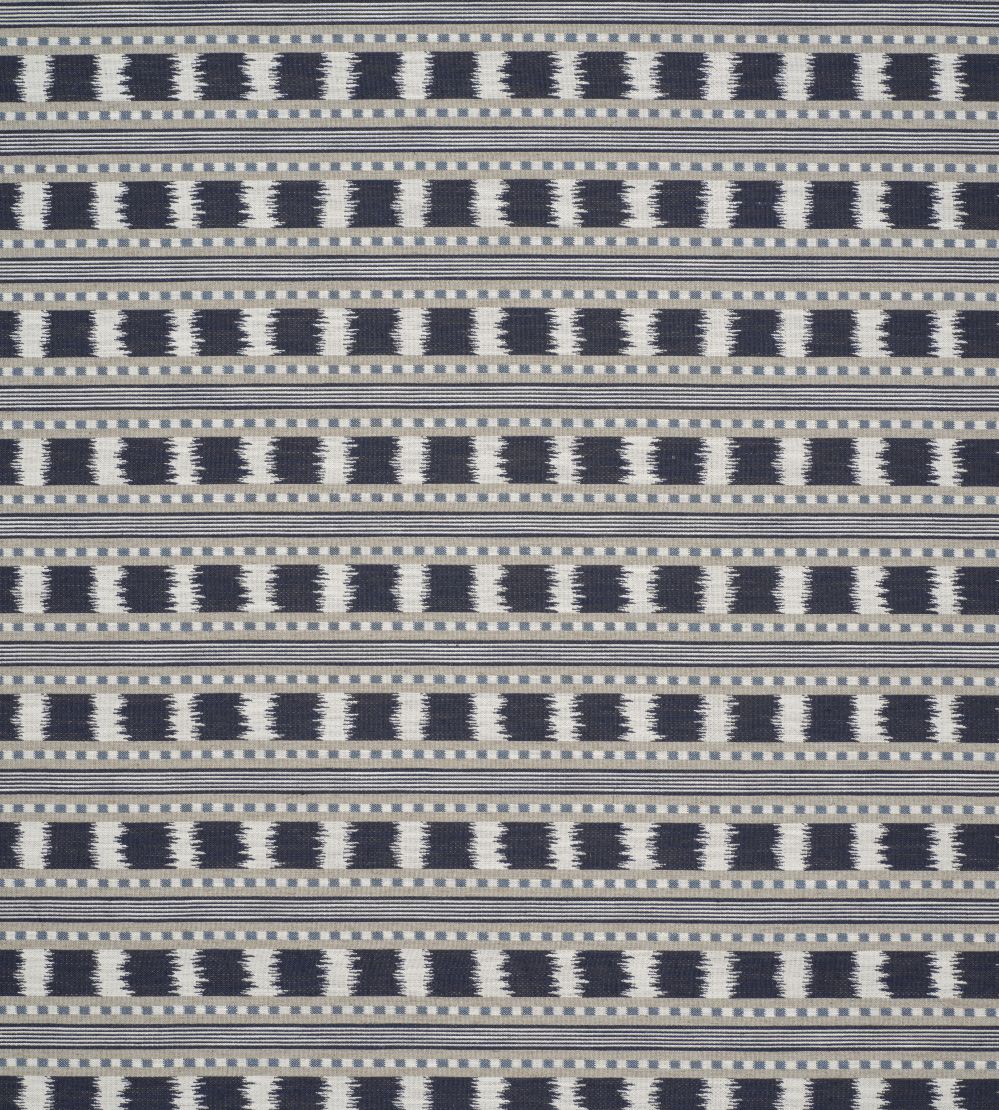 Paxton Fabric by James Hare Blue