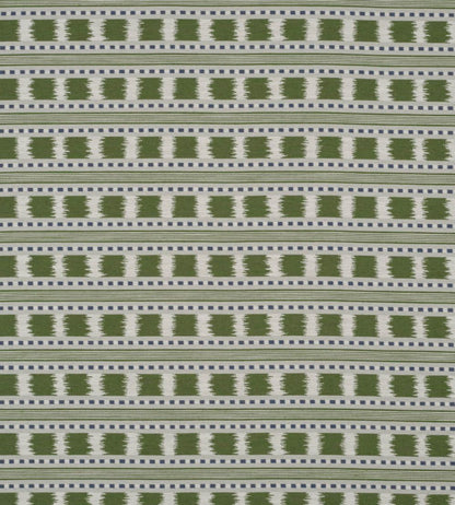 Paxton Fabric by James Hare Blue/Green