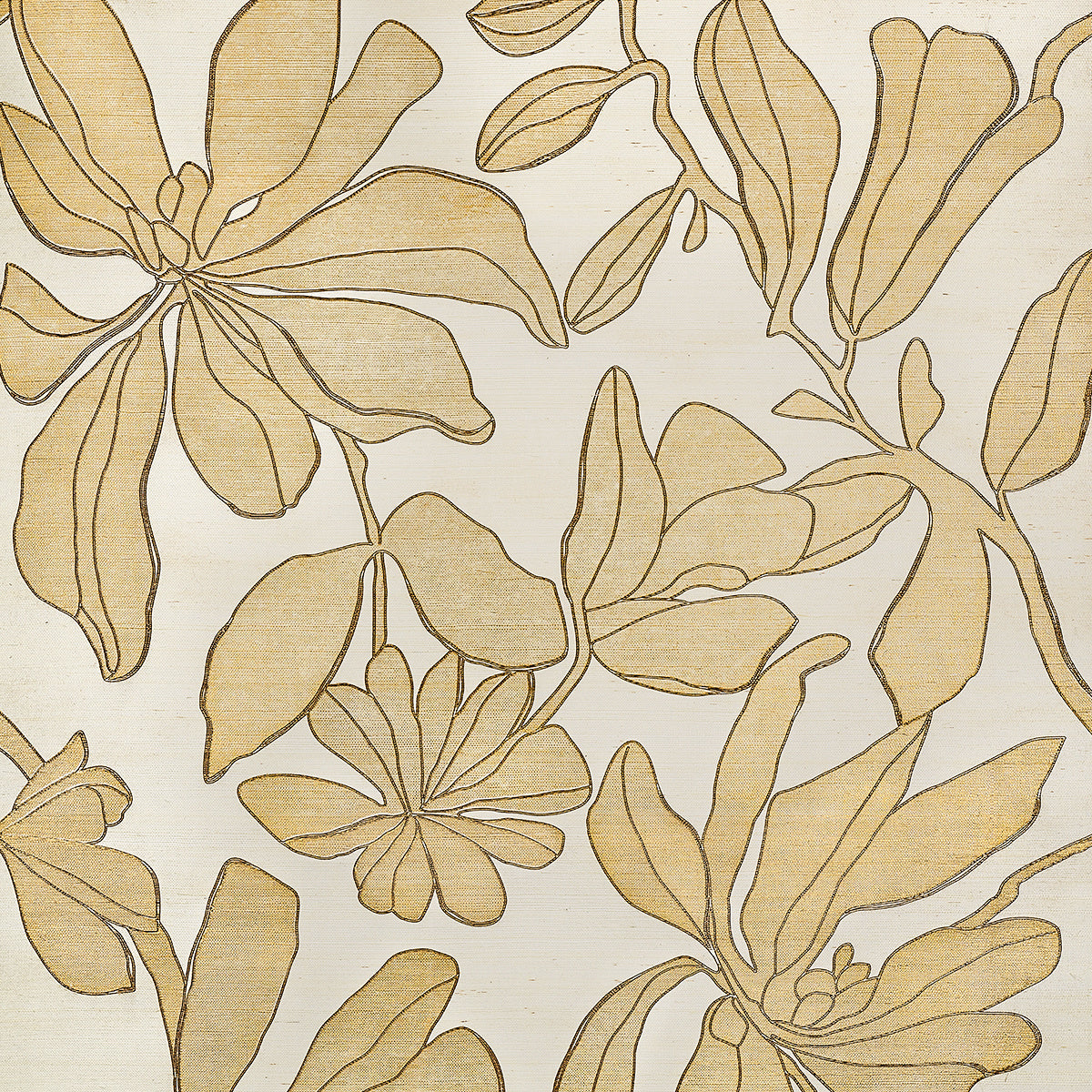 Peekaboo Petals Wallpaper by Phillip Jeffries in Glowing Garden (PJ 25400)