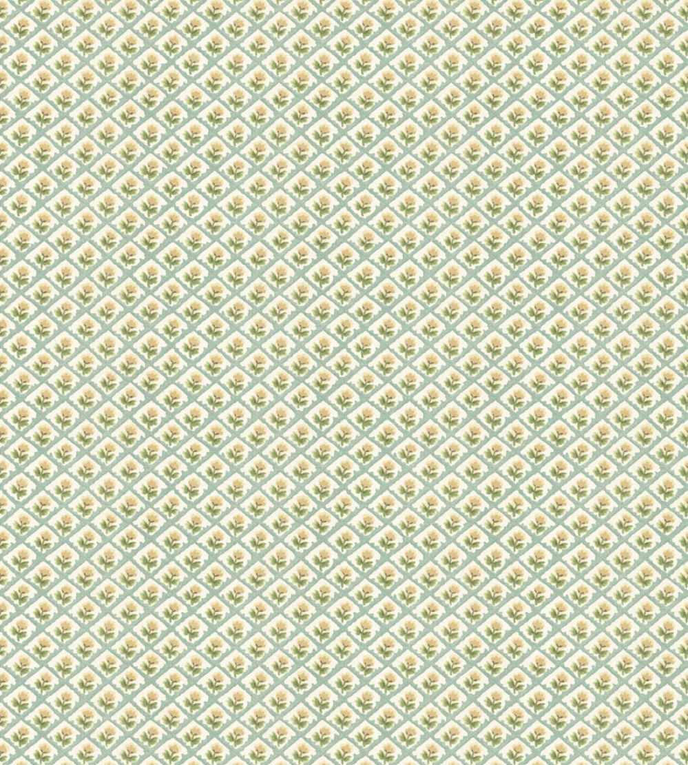 Penny Wallpaper by GP & J Baker Aqua
