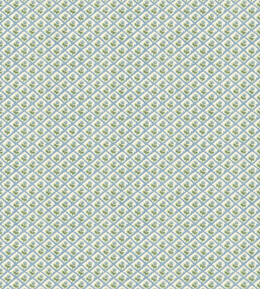 Penny Wallpaper by GP & J Baker Blue