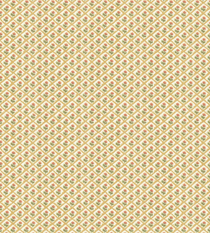 Penny Wallpaper by GP & J Baker Ochre