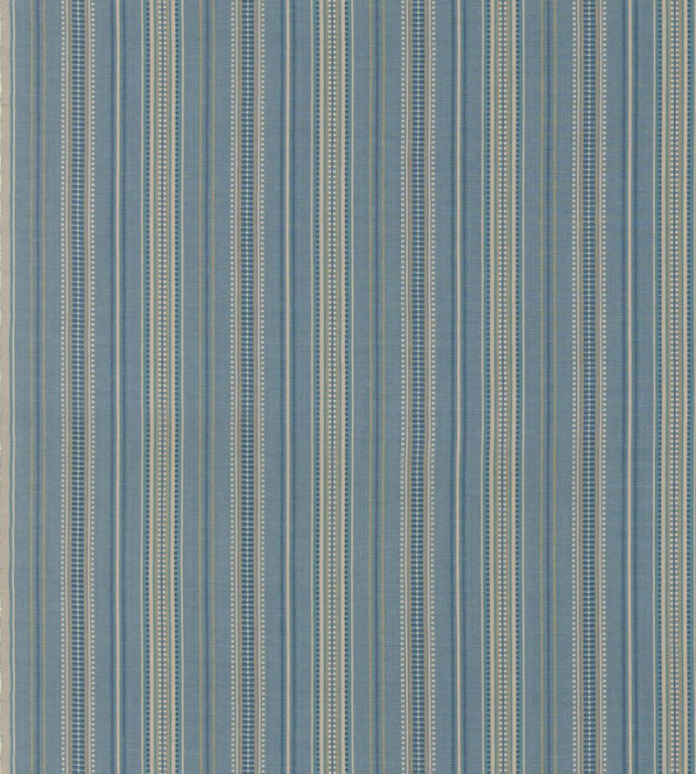 Penny Stripe Fabric by GP & J Baker Blue