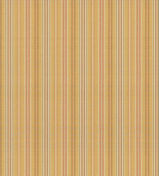 Penny Stripe Fabric by GP & J Baker Sand
