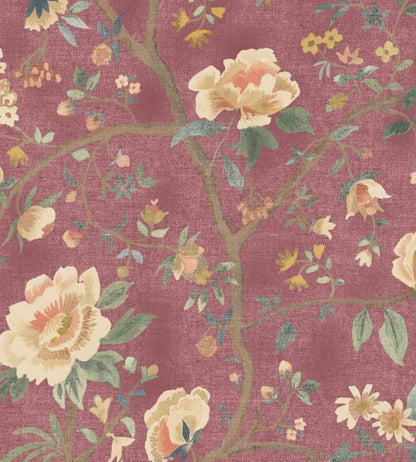 Peonia Wallpaper by Woodchip & Magnolia Ruby