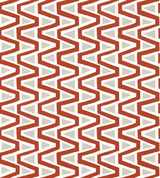 Perception Wallpaper by Harlequin Brazillian Rosewood / Temple Grey / New Beginnings