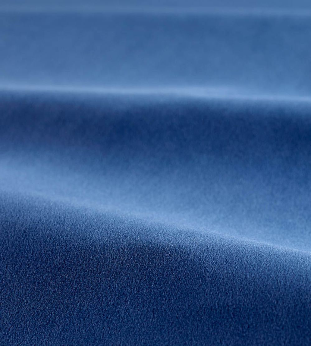 Performance Velvet Fabric by Harlequin Azurite