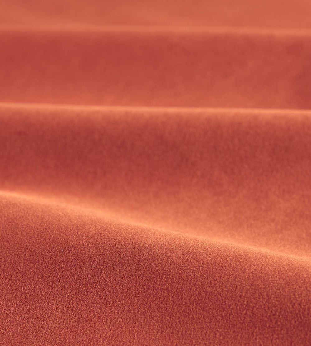 Performance Velvet Fabric by Harlequin Rust