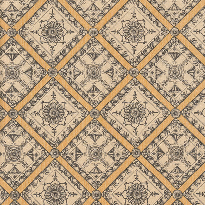 Pergolesi Fabric by Nile & York in Yellow