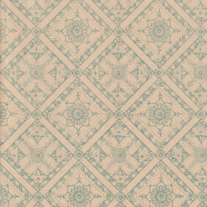Pergolesi Toile Fabric by Nile & York in Eau de Nil
