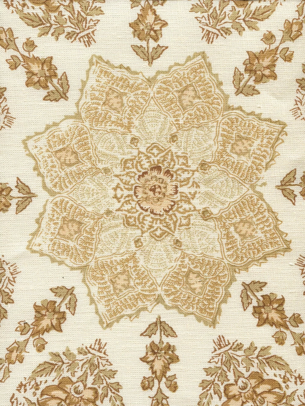 Persepolis Camels on Cream Linen (HC1490C-20) fabric by Home Couture