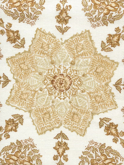 Persepolis Camels on Cream Linen (HC1490I-20) fabric by Home Couture
