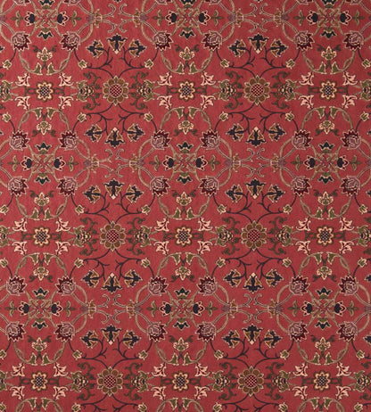 Persian Scroll Embroidery Fabric by Morris & Co Plum