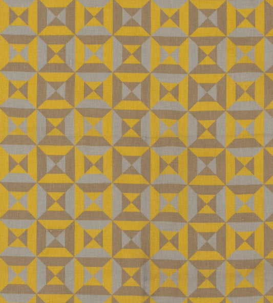 Perspectivo Fabric by Vanderhurd Tobacco/Moonstone