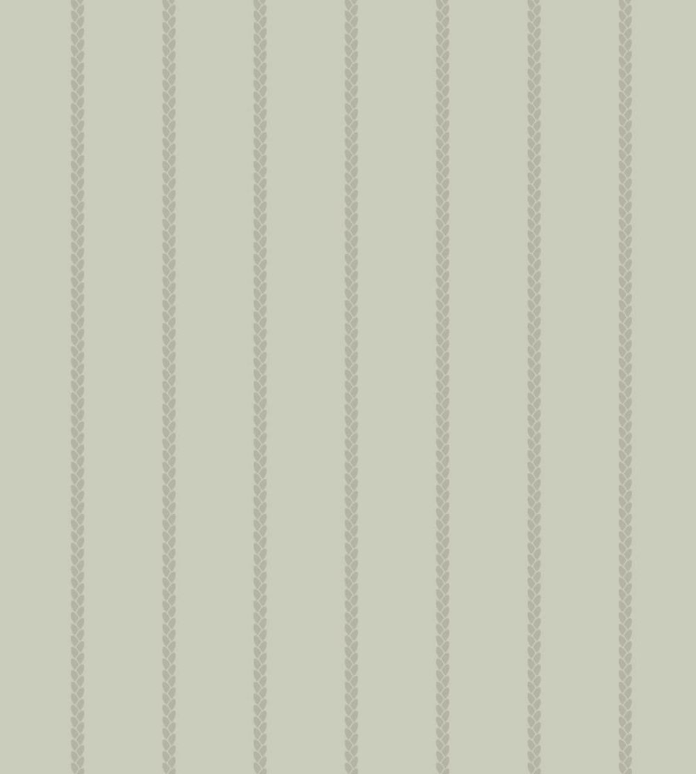 Petal Stripe Wallpaper by Farrow & Ball Eddy / Blue Gray