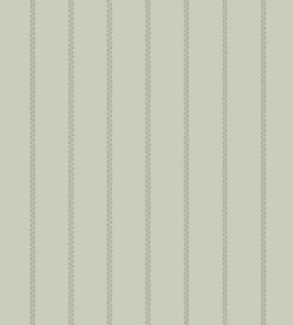 Petal Stripe Wallpaper by Farrow & Ball Eddy / Blue Gray