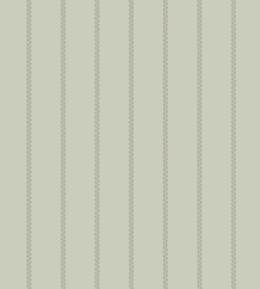 Petal Stripe Wallpaper by Farrow & Ball Eddy / Blue Gray