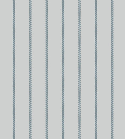 Petal Stripe Wallpaper by Farrow & Ball Skylight / Selvedge