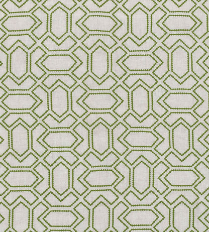 Petite Paravento Fabric by Vanderhurd Moss/Natural