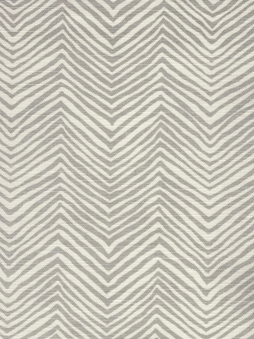Petite Zig Zag Pale Gray on Tint fabric by Alan Campbell