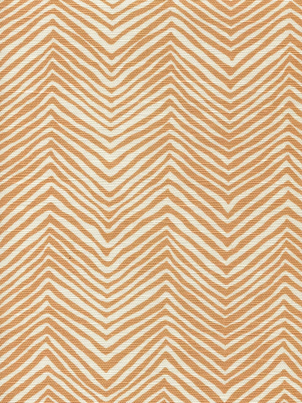 Petite Zig Zag Salmon on Tint fabric by Alan Campbell