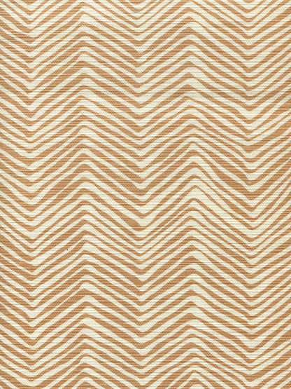 Petite Zig Zag Camel II on Tint fabric by Alan Campbell