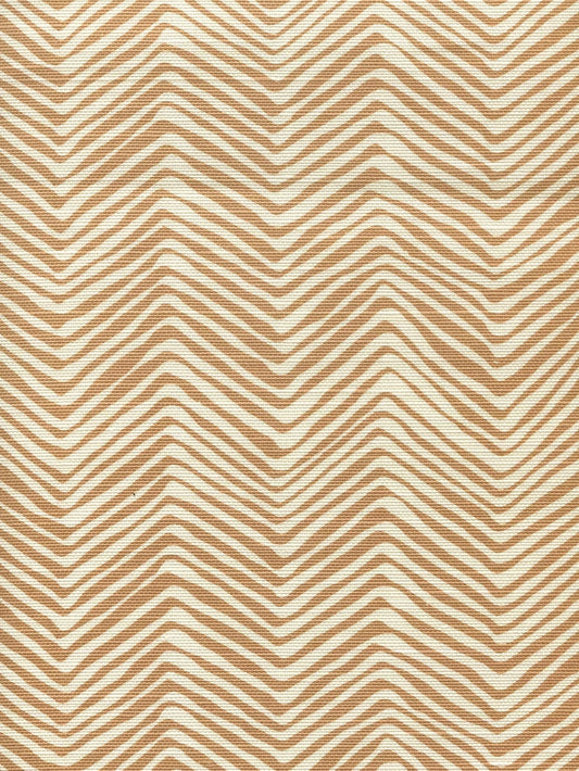 Petite Zig Zag Camel II on Tint fabric by Alan Campbell