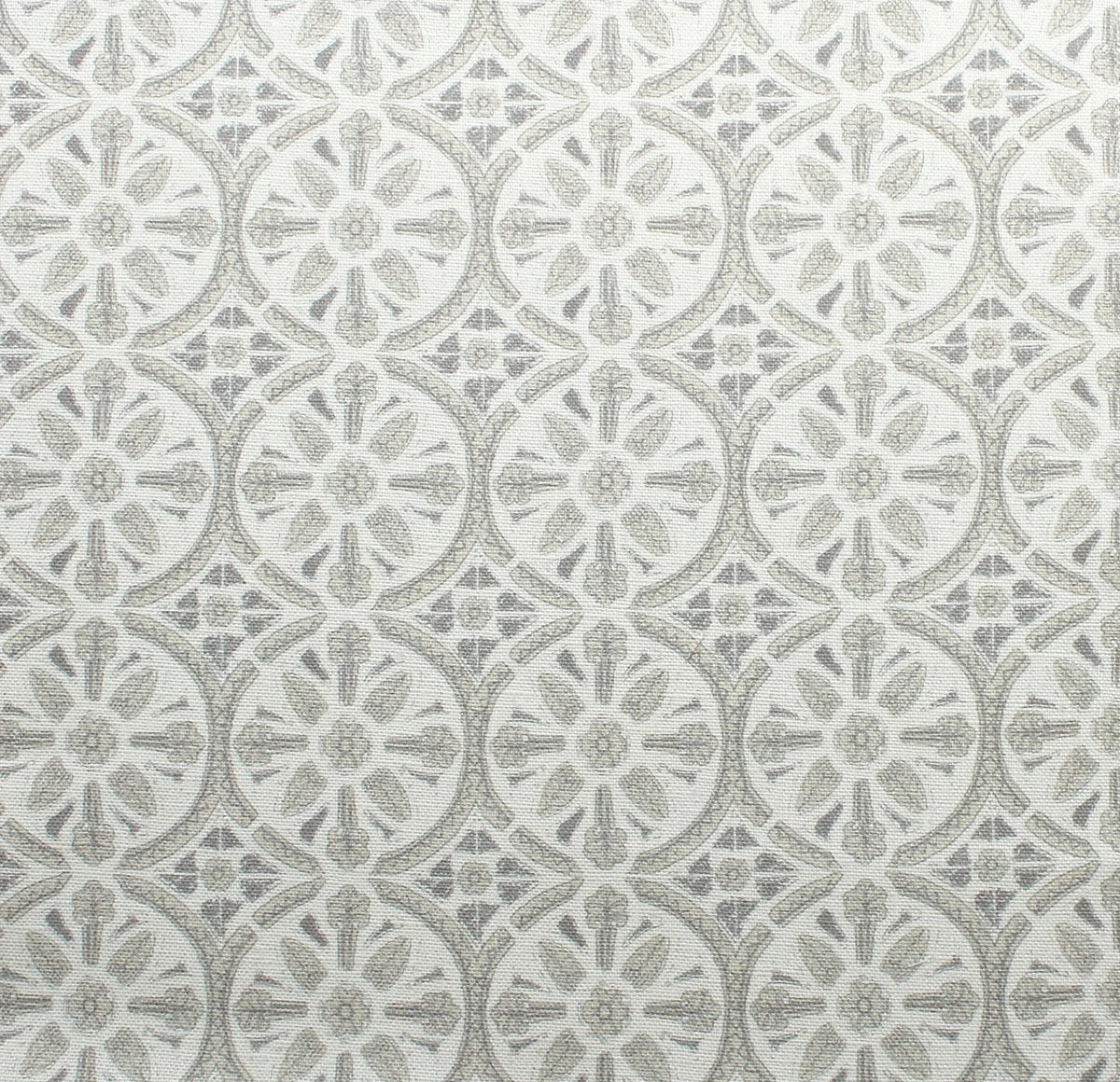 Petite Circle Batik Fabric by Betsy Textiles in Grey