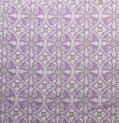 Petite Circle Batik Fabric by Betsy Textiles in Lilac