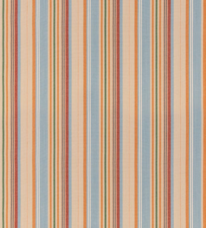 Petra Stripe Fabric by GP & J Baker Soft Blue