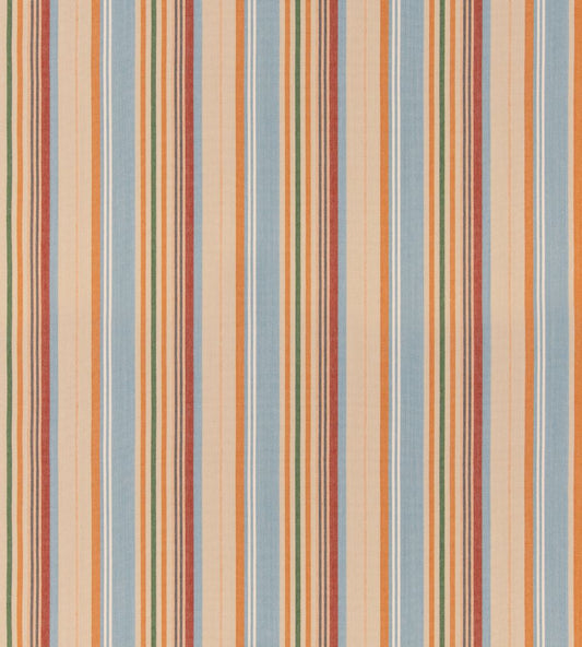 Petra Stripe Fabric by GP & J Baker Soft Blue