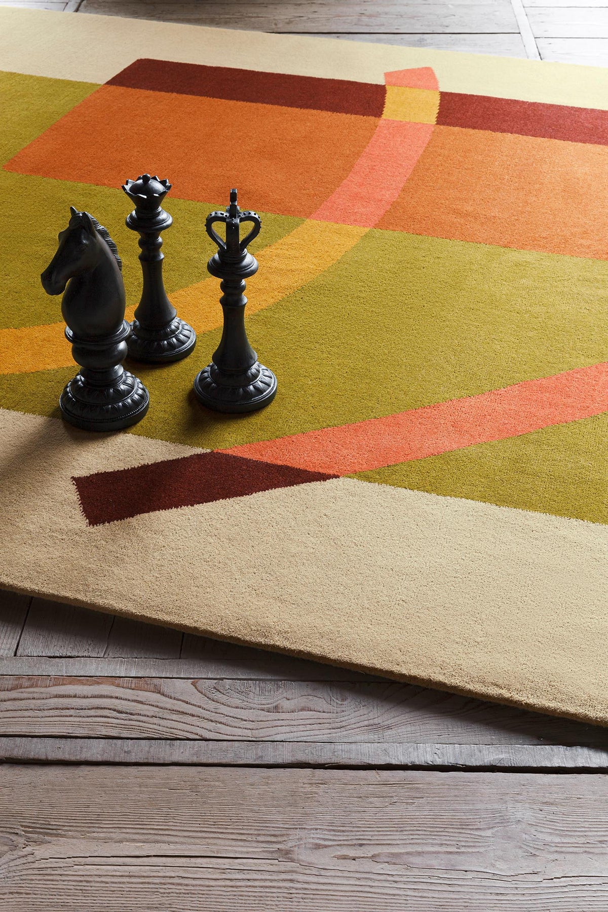 Petrouchka Rug by Pierre Frey shown in a room setting (view 1)