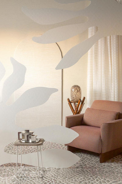 Petunia Wallpaper by Pierre Frey shown in a room setting (view 1)