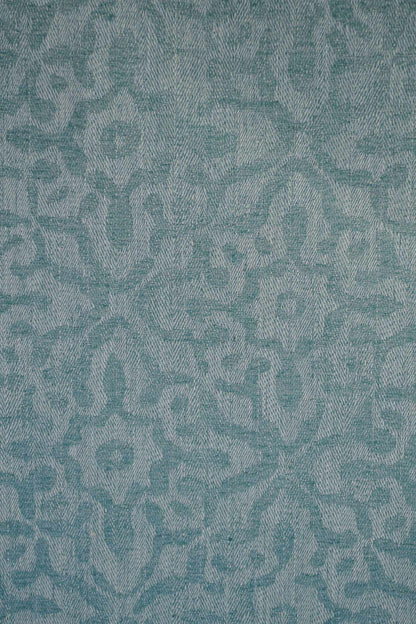 Phaistos fabric by Coordonné in Azure, shown in a styled room