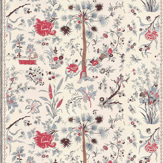 Phoebe Grasscloth Rose wallpaper by Penny Morrison