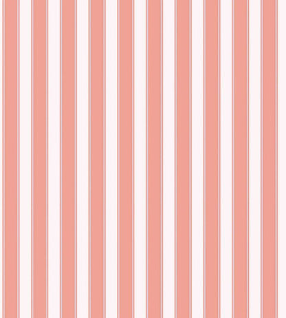 Piano Stripe Wallpaper by Scalamandre Peach