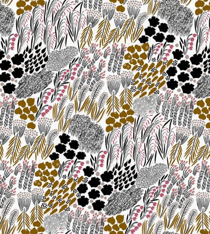 Pieni Letto Wallpaper by Marimekko Sand