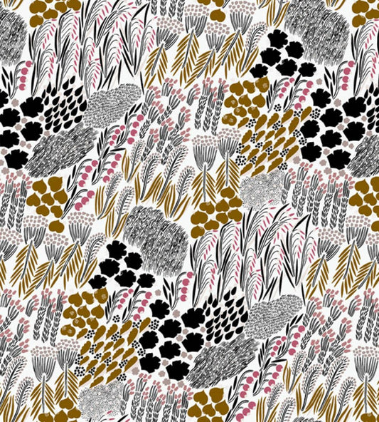 Pieni Letto Wallpaper by Marimekko Sand