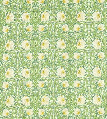Pimpernel Fabric by Morris & Co Weld / Leaf Green