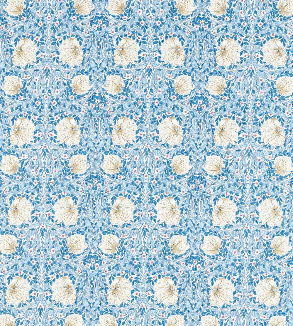 Pimpernel Fabric by Morris & Co Woad