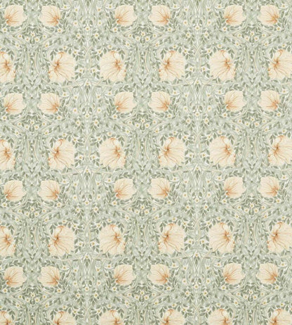 Pimpernel Wide Width Fabric by Morris & Co Sage/Caramel