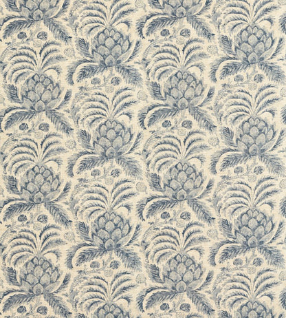 Pina de Indes Fabric by Zoffany Indigo