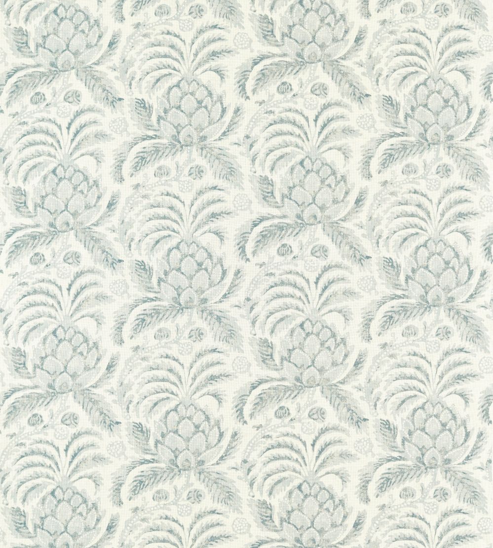 Pina de Indes Fabric by Zoffany Stockholm Blue