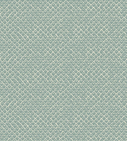 Pineapple Squares Wallpaper by Josephine Munsey Osney Blue
